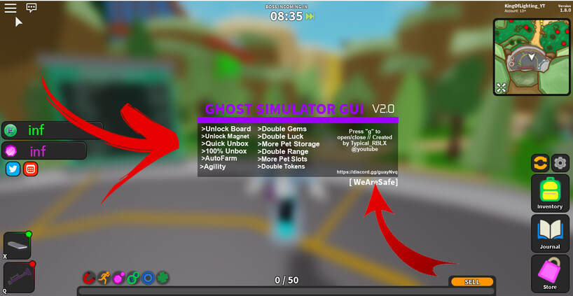 Scripts Imodex - roblox ghost hack download