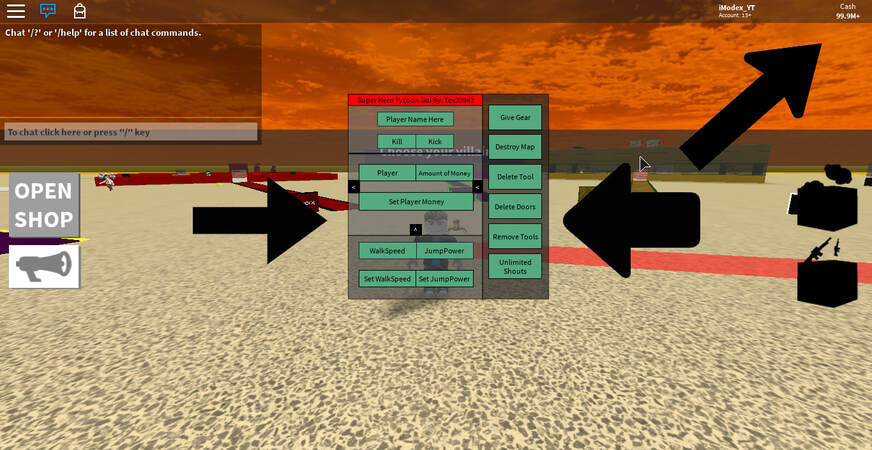 Commands Hack For Roblox